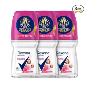 Rexona Lotus Flower & Shea Butter Antiperspirant Roll-On for Women