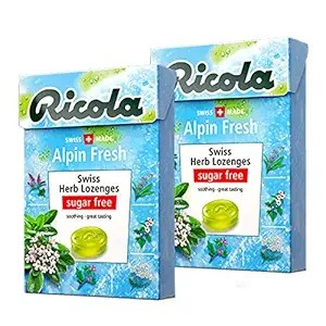 Ricola Sugar Free Alpin Fresh Swiss Herb Lozenges 2