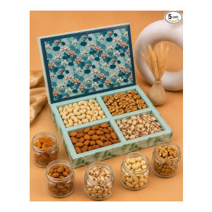 Riwaz Prime Floral Dry Fruit Box at Rs300 | Amazon Deal