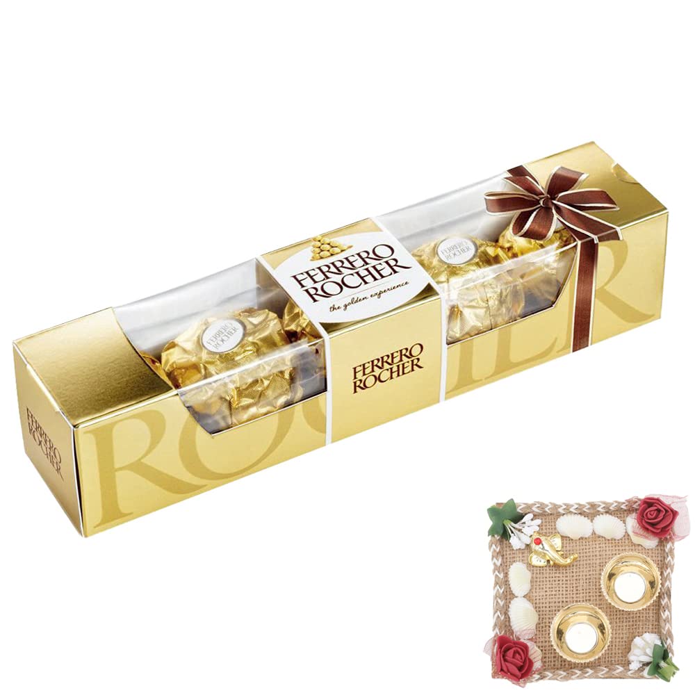 Rocher Chocolates & Pooja Thali Deal 879 Rs. 209