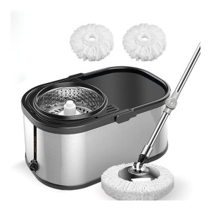 Rokoo 360 Degree Spin Stainless Steel Bucket Mop