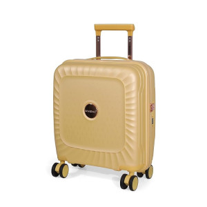ROMEING Sicily 18 inch Hard Sided Cabin Trolley Bag with TSA Lock & 8 Spinner Wheels