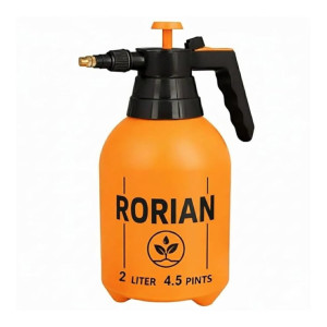 RORIAN 2 LTR Multipurpose Classic Sprayer Hand Powered Water Spray Bottle