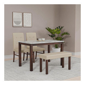 Roxbury 4-Seater Dining Kit with Bench
