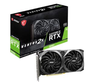 MSI RTX 3060 Ventus 2X 12G OC Graphics Card Deal Rs. 28226