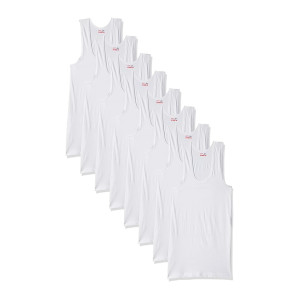 Rupa Jon Sleeveless Vest for Men, 100% Cotton (Pack of 9)