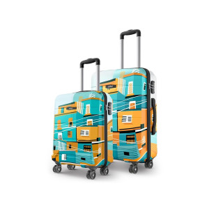 Safari Oasis 2 Pc 56 & 66 cms Luggage Set