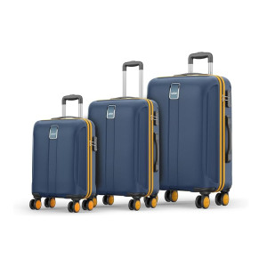 Safari Thorium Neo 8-Wheel Polycarbonate 3-Piece Luggage Set
