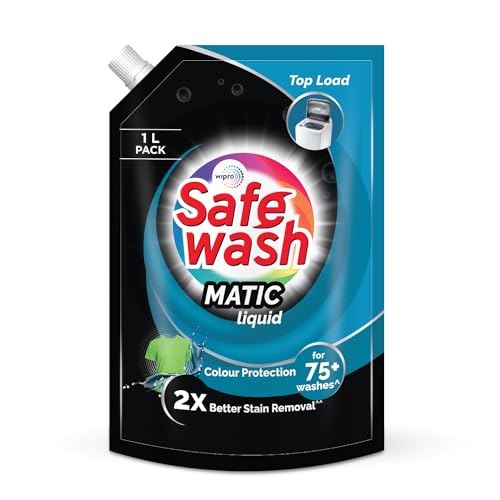 Safewash Top Load Matic Detergent 1L Refill Pouch Rs. 99
