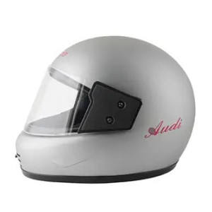 Sage Square Audi Full Face Clear Visor Helmet