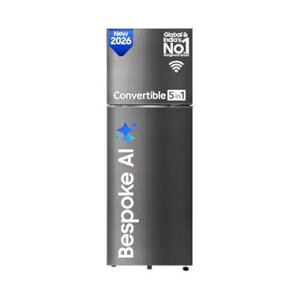 Samsung 350 L 3 Star Convertible 5-in-1 WiFi Bespoke AI Refrigerator