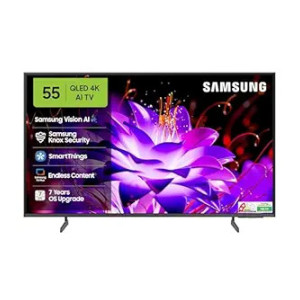 Samsung 138 cm (55 inches) Vision AI 4K Ultra HD Smart QLED TV