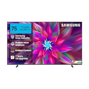 Samsung 189 cm (75 inches) Crystal 4K Ultra HD Smart LED TV