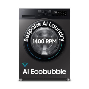 Samsung 9 kg 5 Star AI EcoBubble Super Speed Front Load Washing Machine