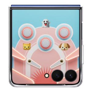 Samsung Galaxy Flip7 Transparent Flip Cover