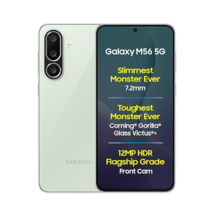 Samsung Galaxy M56 5G (Light Green, 8GB RAM, 128GB)