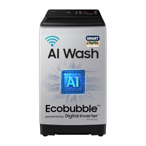 Samsung Smart Choice 10 Kg, 5 Star, AI Wash, Wi-Fi Top Load Washing Machine