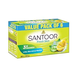 Santoor Aloe Vera Soap 6