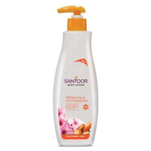 Santoor Body Lotion with Sandalwood & Sakura Extracts