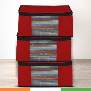 Saree Stacker Bag Pack of 3 Maroon Rs.120 @ Amazon