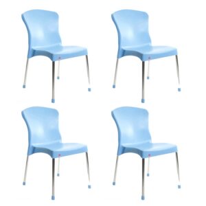 SBI CC Deal Cello Milano Cafeteria Chair Set (Blue) Rs. 5032