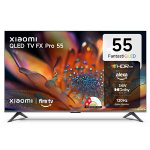 SBI CC EMI Deal Xiaomi 55″ 4K QLED Fire TV Rs. 34499
