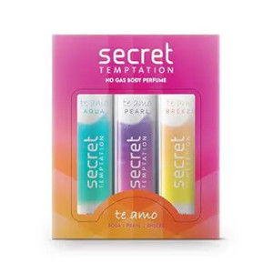 Secret Temptation Te Amo Perfume Body Spray Combo for Women