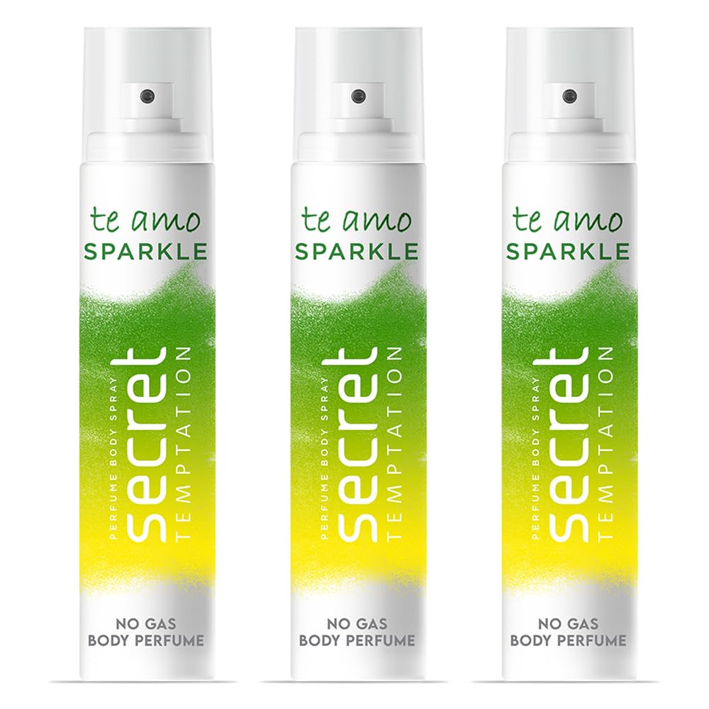 Secret Temptation Te Amo Sparkle Perfume Spray 3