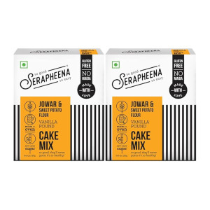 Serapheena Vanilla Pound Cake Mix (Jowar & Sweet Potato Flour, Gluten Free)