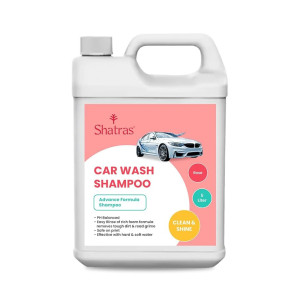 Shatras 5 Ltr pH Neutral Car Wash Shampoo Concentrate