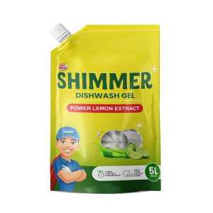 Shimmer Dishwash Gel 5L Family Pack