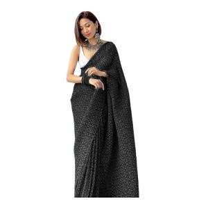 Shiv Textiles Printed Saree at Rs278 | Amazon Deal
