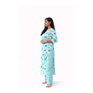 Shriji Women Pure Cotton Kurta Pant Set