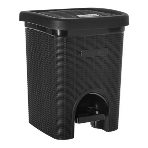 SIGNORA WARE Plastic 7 Liters Modern Lightweight Pedal Dustbin with Lid