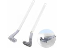 Silicon Toilet Brush with Long Handle