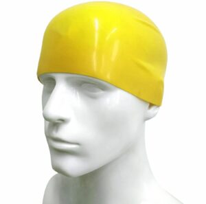 Silicone Swimming Cap Unisex Yellow Rs. 94