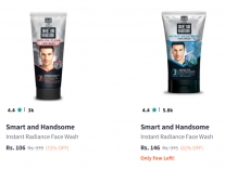 Smart And Handsome Face Wash Cleanser from Rs.106 at Myntra