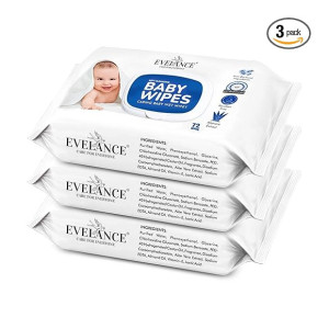 Soft Cleansing Baby Wipes, Extra Thick & Moist with Aloe Vera & Vitamin E