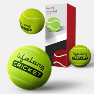 Soft Cricket Tennis Ball Set of 3 Rs.159 @ Amazon