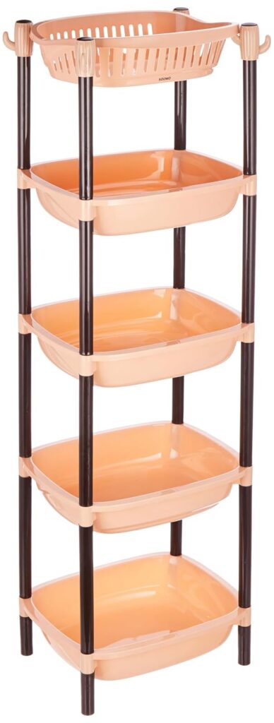 Solimo 5 Tier Plastic Rack 376