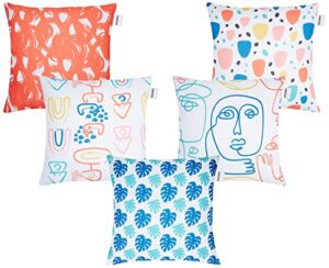 Deal Solimo Artulo Cushion Covers Set of 5