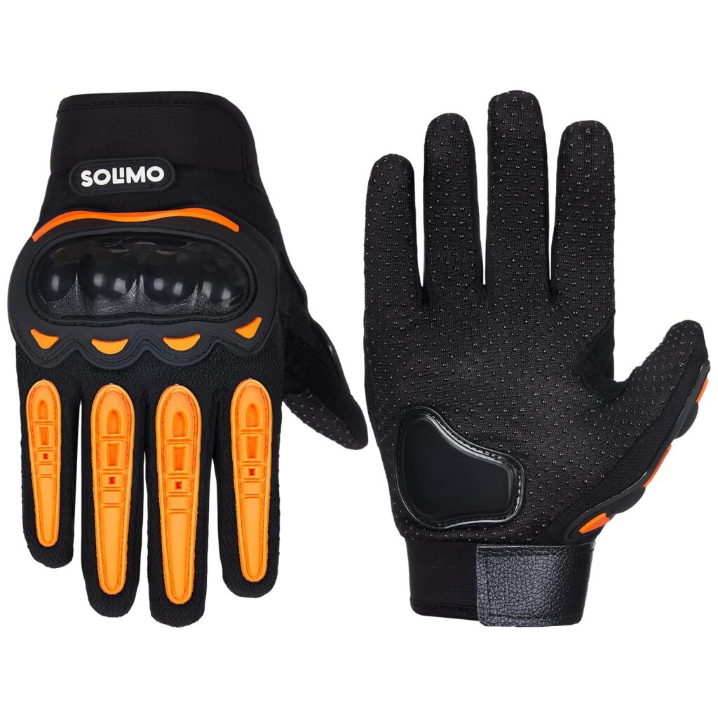 Solimo Full Finger Bike Riding Gloves XL