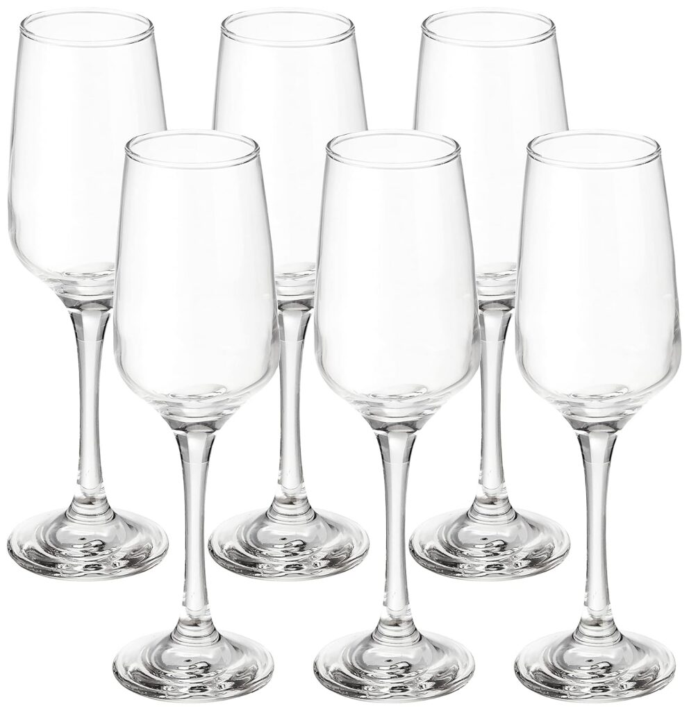 Solimo Champagne Glass Set 6