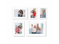 Solimo Eco Series Photo Frame Set of 5