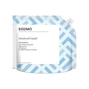 Solimo Handwash Refill Pack Sea Minerals Germ Protect 1500ml for Rs. 100