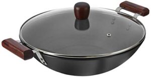 Solimo Hard Anodized Aluminium Kadhai 30cm