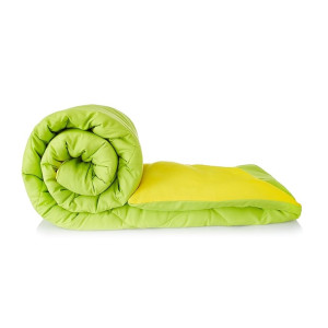Solimo Microfiber Reversible Comforter, Double (200 GSM)