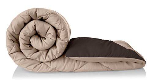 Solimo Microfibre Reversible Comforter Single Sandy Beige & Walnut Brown 849 Rs @ Amazon