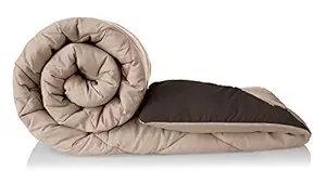 Solimo Microfibre Reversible Comforter Single Sandy Beige & Walnut Brown 849 Rs @ Amazon