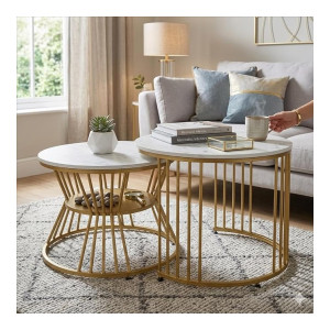 Solimo Nature Haven Coffee Table Set at Rs1511 | Amazon Deal